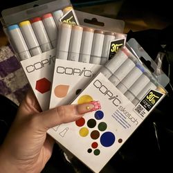 5 Packs Of Copic Markers
