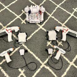 Fun Laser X Gun Set & Project X Arcade Set $10-$20