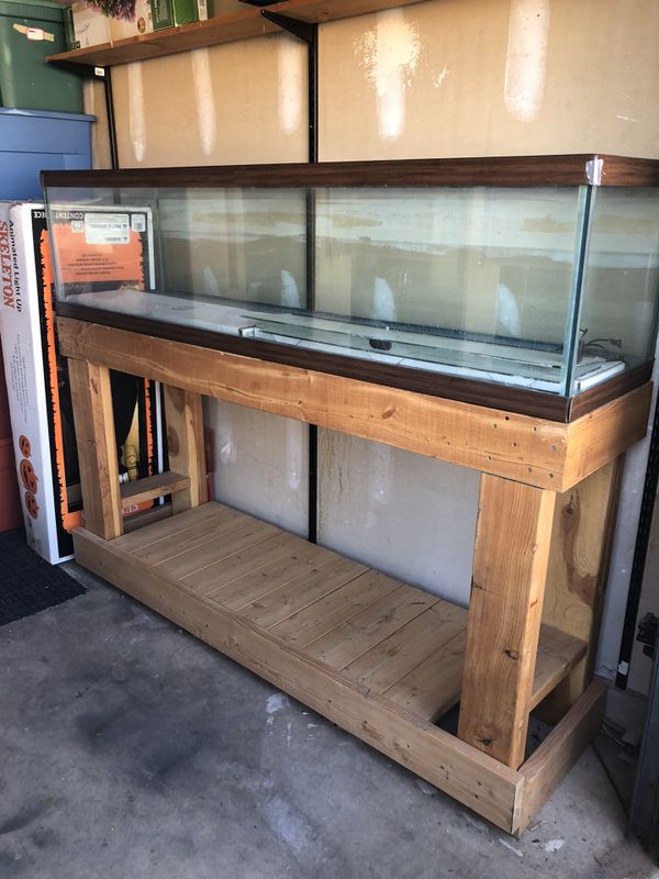 100 gallon Fish Tank and Stand for Sale in Albuquerque, NM - OfferUp