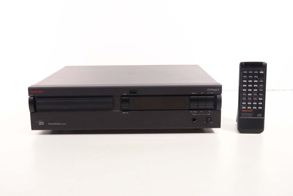 NAKAMICHI CDPLAYER 3 MUSICBANK SYSTEM 7 DISC CHANGER COMPACT CD PLAYER (WITH REMOTE)