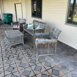Teak wood four piece set￼