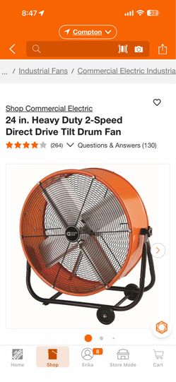 Big fan outdoor
