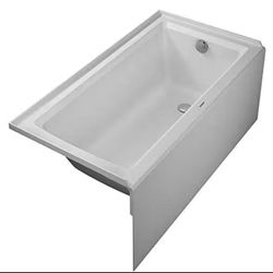 Duravit -Architec Alcove Bathtub, White (See Pictures for Measurements)