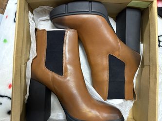 Revised Cognac Lea Boots 