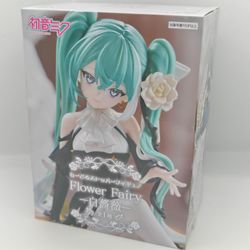FuRyu Hatsune Miku Flower Fairy White Rose Noodle Stopper