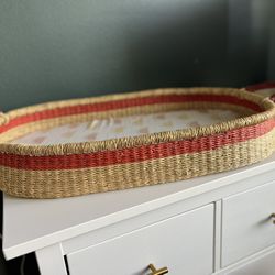 Handwoven Changing Basket