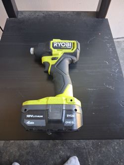 Ryobi ONE+ HP 18V Impact Driver with 4Ah Battery