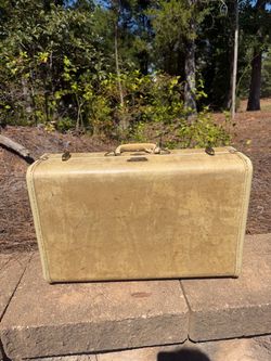 Vintage Samsonite Shwayder Bros. Inc. Hard Shell Suitcase