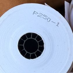Box of non-thermal receipt tape 3 inches wide