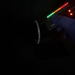 Silver/Diamound 925 VVS1 tennis bracelet