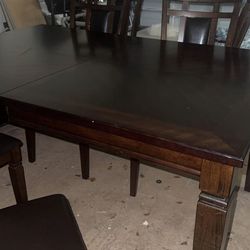 Elegant Wooden Dining Set