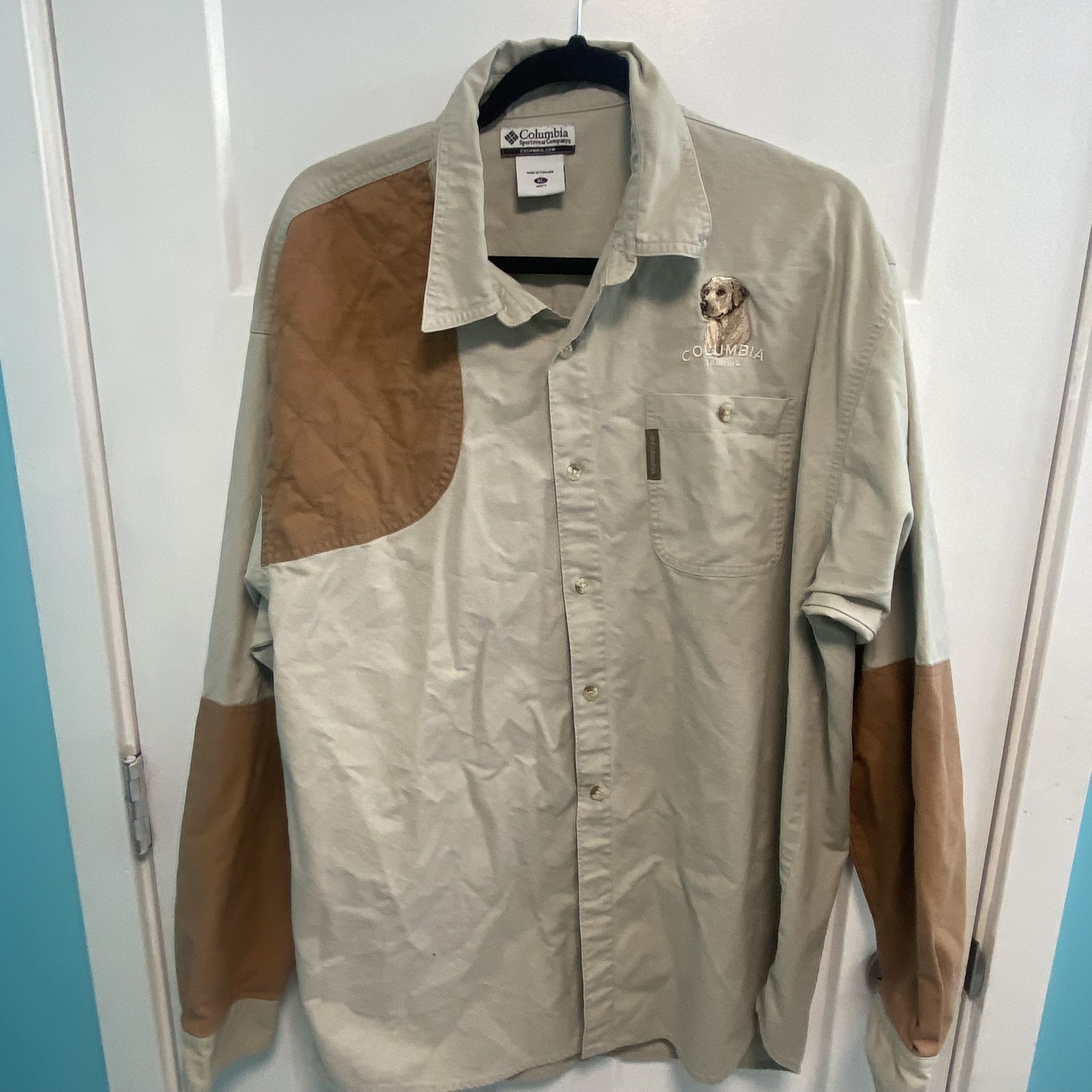 columbia hunting shirt xl