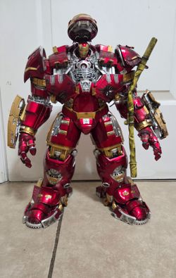 King Arts HULKBUSTER 1/9 Scale Diecast Figure Battle Damaged 16'TALL