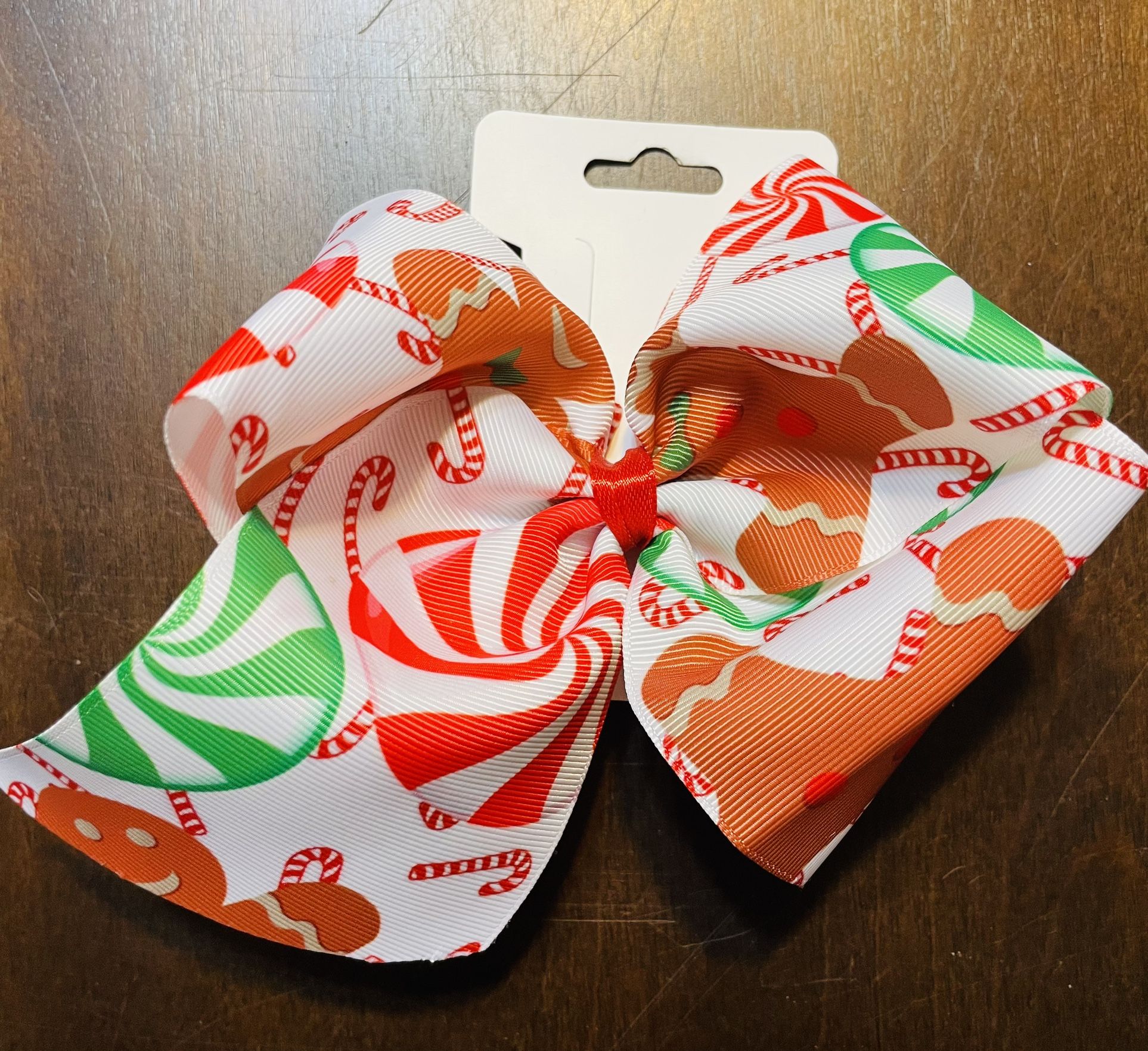 Jojo Gingerbread Hair Bow