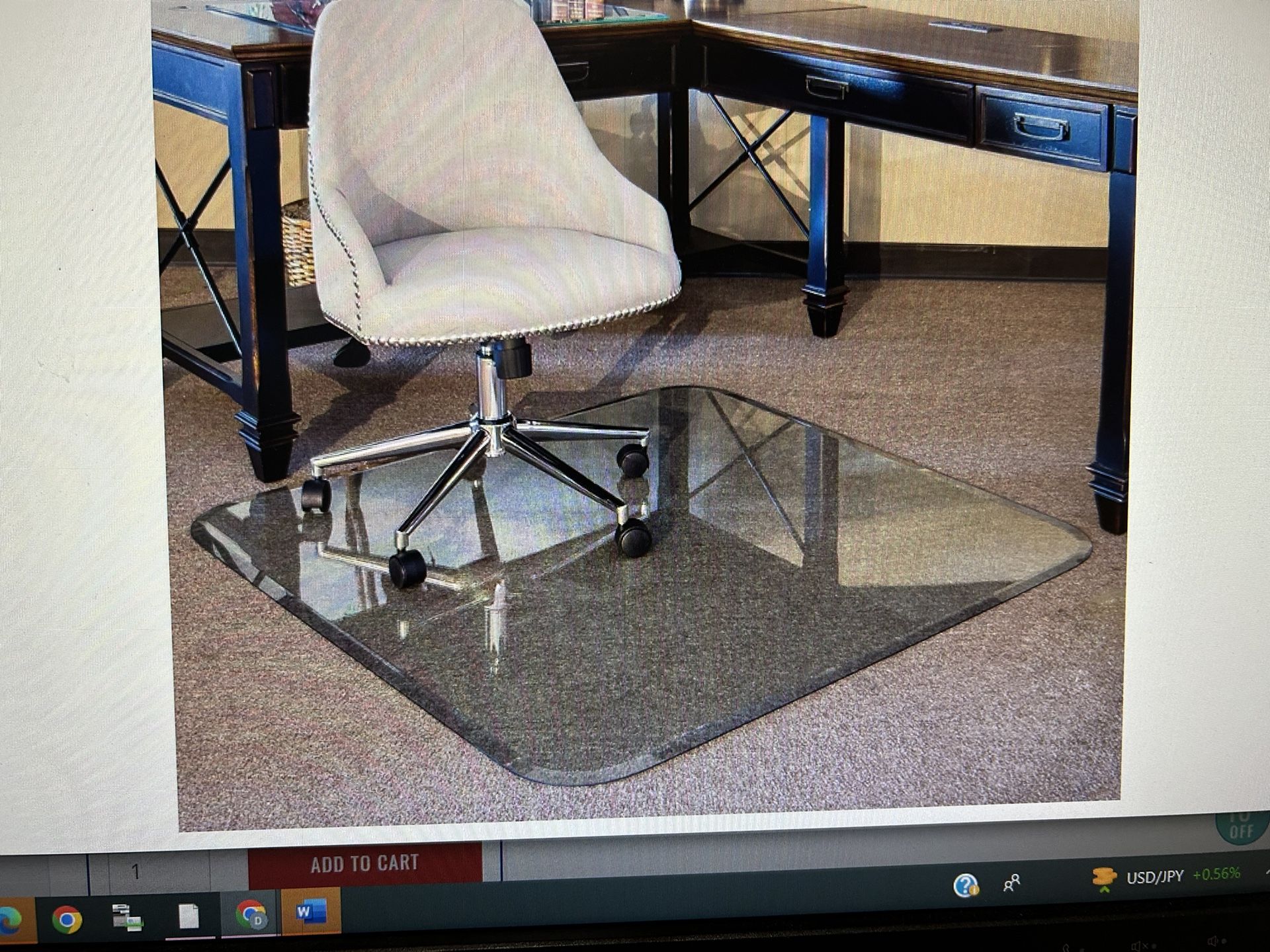 Glass Chair Mat