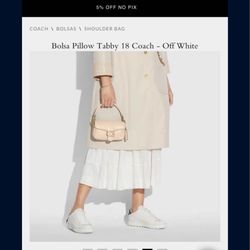 Coach Pillow Tabby bag