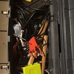 Tool Box with random items may add more - must sell asap