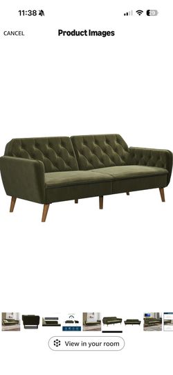 Blue couch