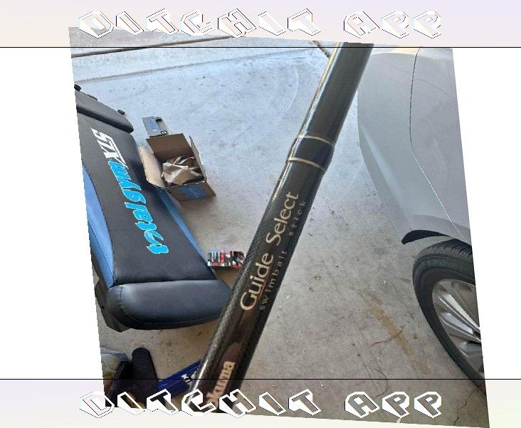 Swimbait Fishing Rod Built for Fishing Enthusiasts front support