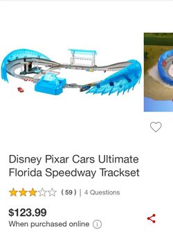 Disney pixar cars sales ultimate florida speedway