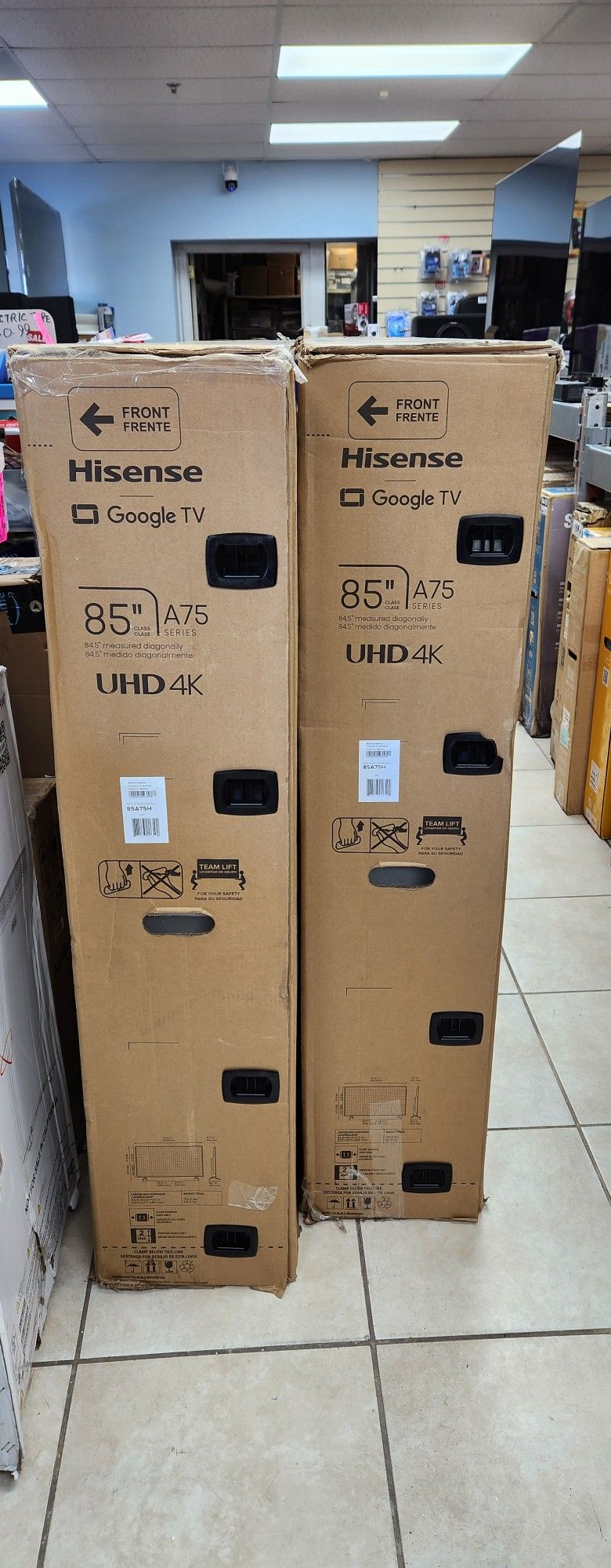 Hisense 85 Inches 4k Smart Wifi UHDTV On Sale With Warranty
