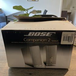 Bose Companion 2 Series II Multimedia Speaker System