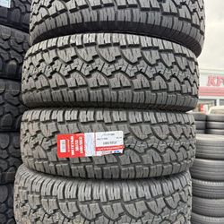 ‼️🚨vendo Set De Llantas Lt 285 70 17 GT Tires Allterain 