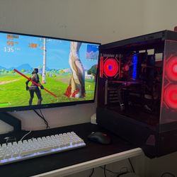 Black Gaming Pc Computer Desktop 