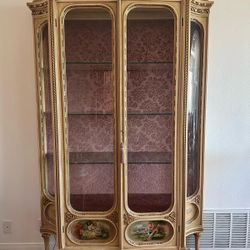 French Louis XIV-Style Display Cabinet