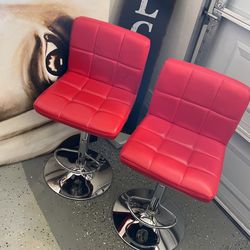 Red Bar Stools 