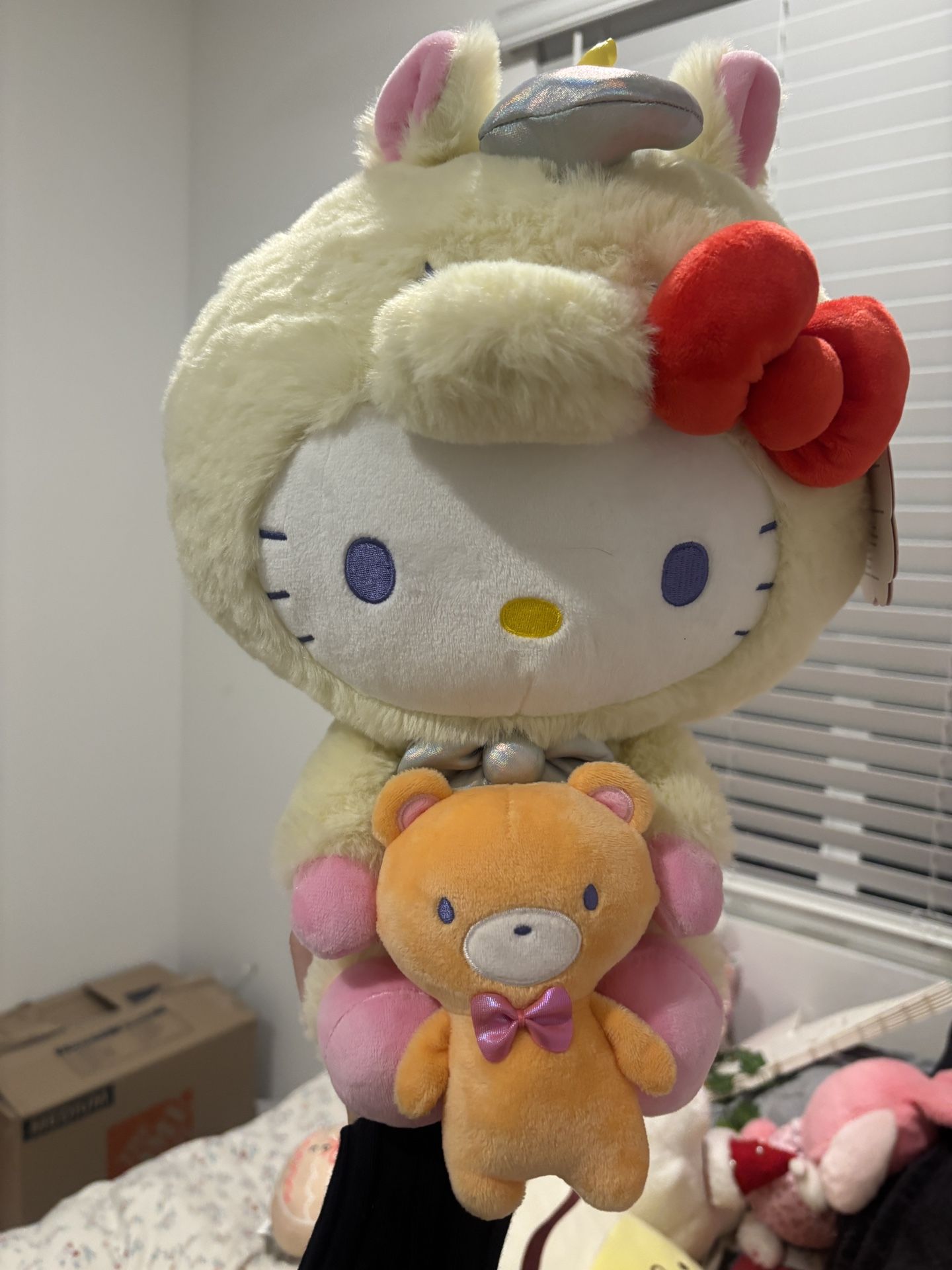 Unicorn hello kitty plush