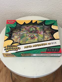 Ascended Heroes Mega Meganium ex Box