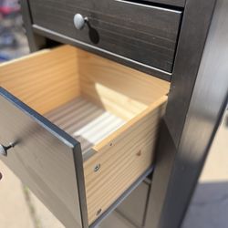 Title: IKEA Narrow 5-Drawer Storage Chest – Black IKEA