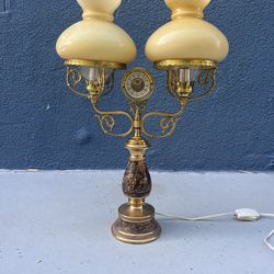 Victorian Double Armed Lamp