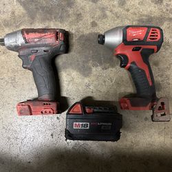 Used Milwaukee tools