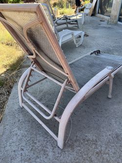 Pair Lounge Chairs  Heavy Duty 