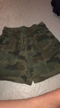 Green shorts