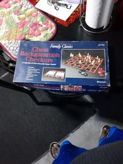 Chess Back Gammon Checkers
