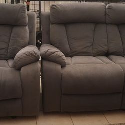 Rocking Chair And Love Seat