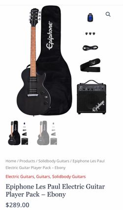 Epiphone Les Paul Players Pack