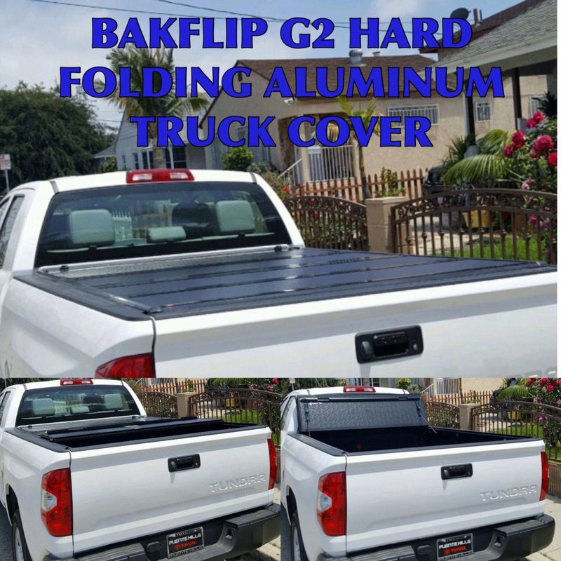 BAKFlip G2 hard folding aluminum truck bed cover (Tonneau Cover) available for most trucks.