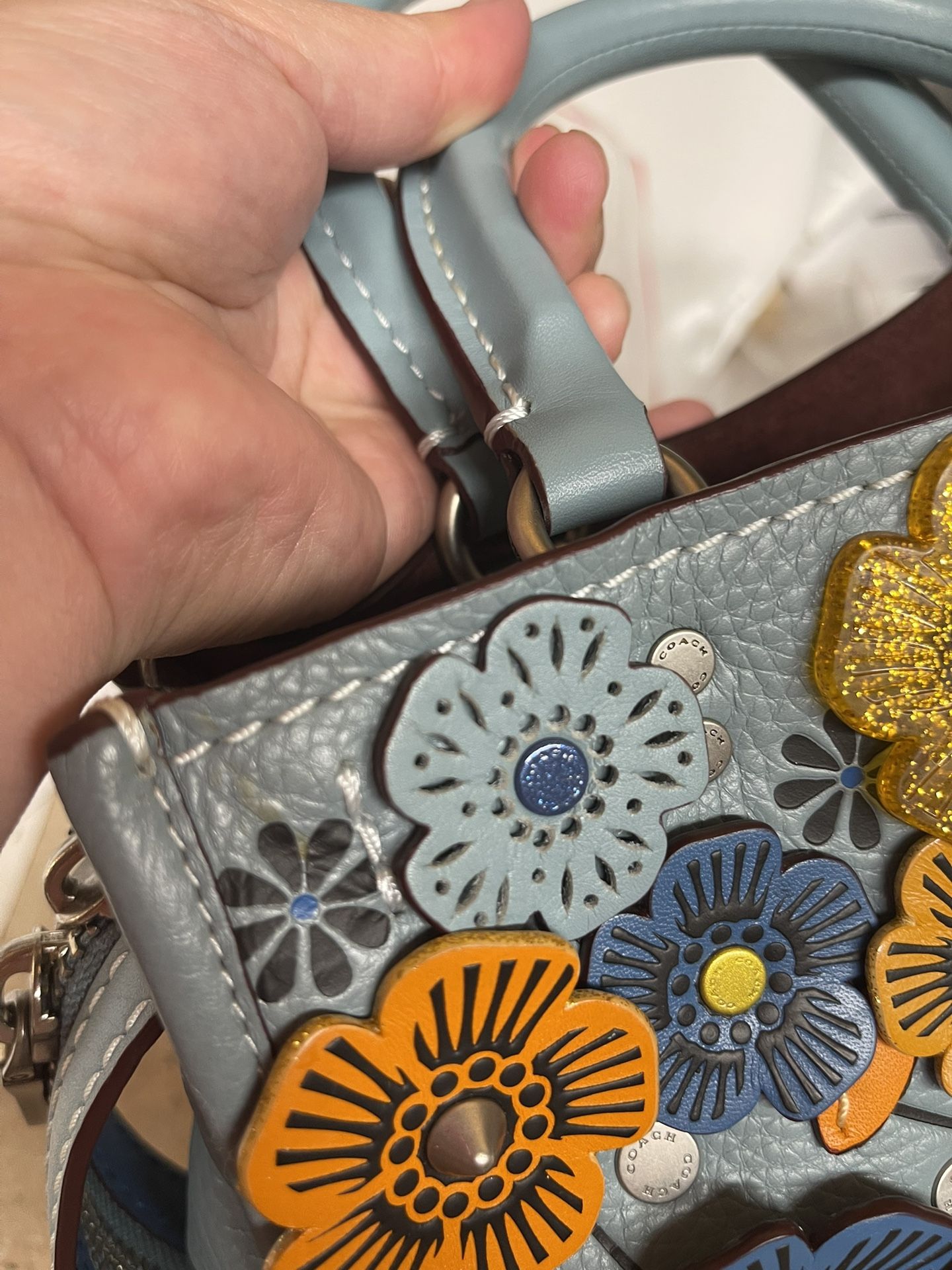 Tea Rose Coach Denim Dreamer Coach Dreamer 28 Black Friday Discount