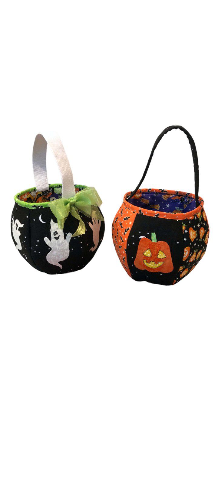 Sewn Halloween Tote Bags/ Custom Or As Pictured 