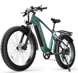 Movcan EB60 Electric Bike for Adult, 2000W Motor Peak 2500W, Top Speed 35MPH,70Miles,48V 20.8 Battery, 26" Fat Tire Ebike,Best for Height 5'3"-6'8",El