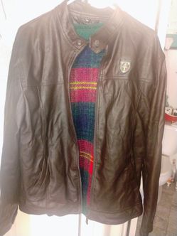 Men's genuine leather jacket XXL pickup only cash