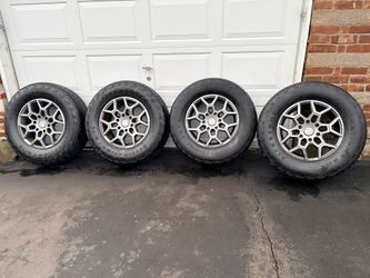 6 x 139.7 Rims and  Tires Dodge Ram 1500, Chevy Tahoe, Silverado, and Avalanche 265/70/17 FIRM PRICE
