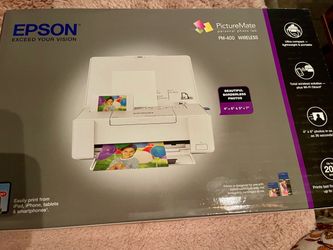 Epson PictureMate PM-400 Wireless Photo Printer