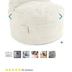 Adult Bean Bag Chair - King - Nest Terry Courduroy
