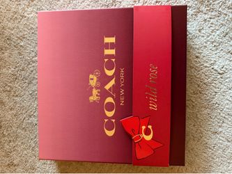 Coach perfume set