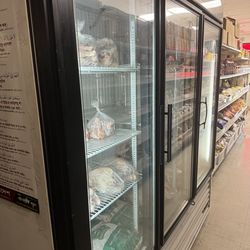 4-Door Commercial Fridge (White)